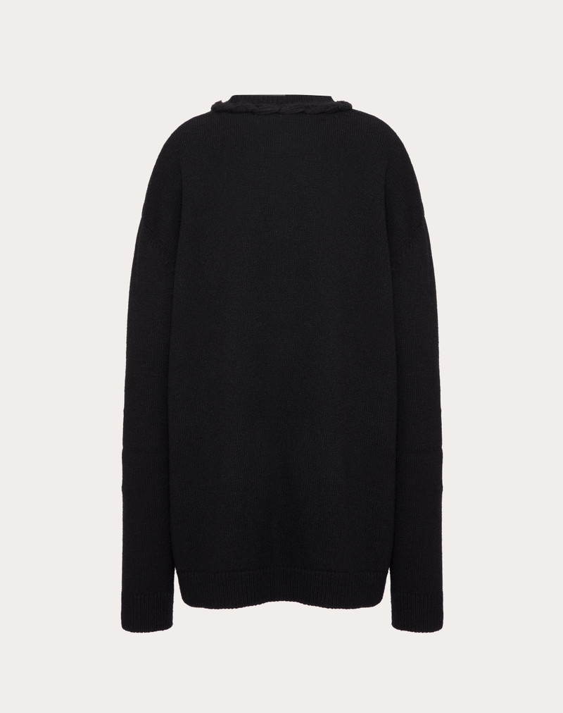 Valentino EMBROIDERED WOOL SWEATER outlook