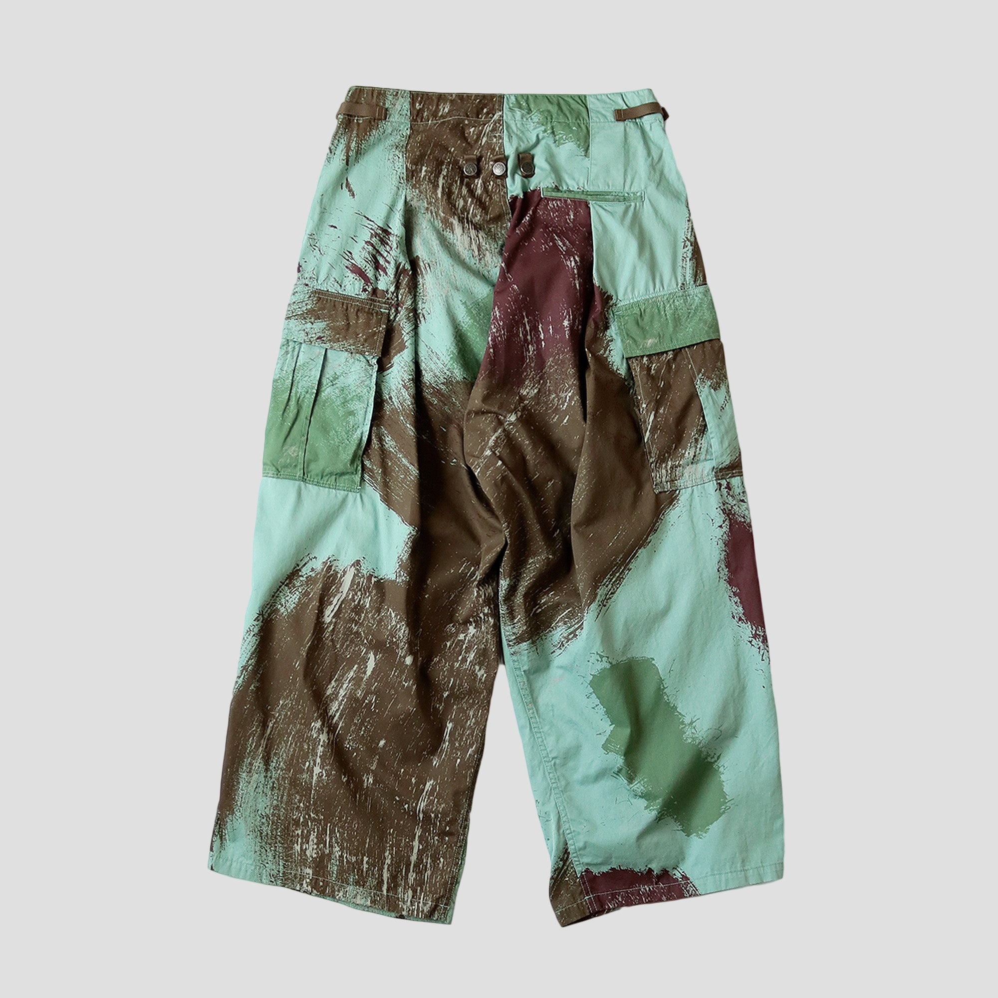 BRUSH-CAMO CARGO PANTS - 2