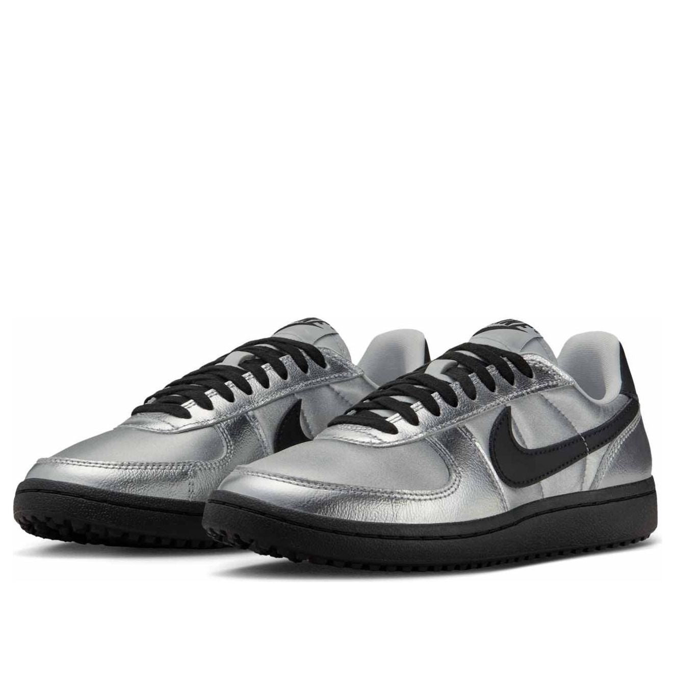 (WMNS) Nike Field General 82 'Metallic Silver Black' HQ7397-001 - 3