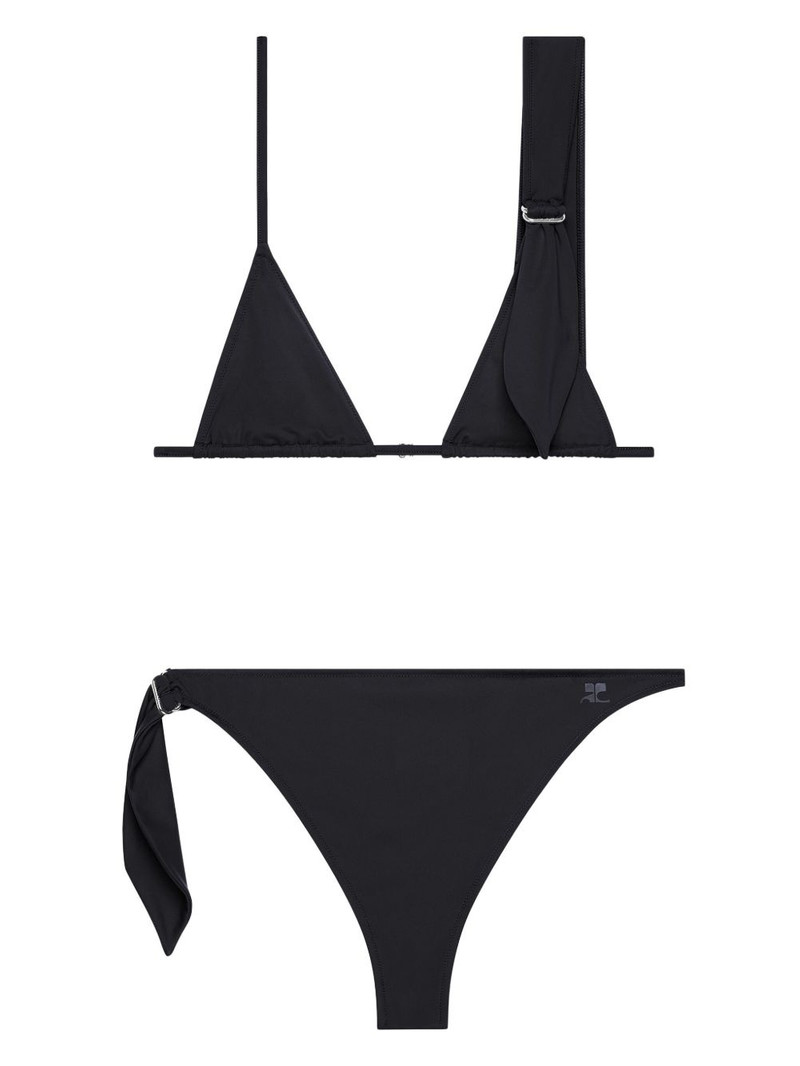 scarf-embellished bikini 1