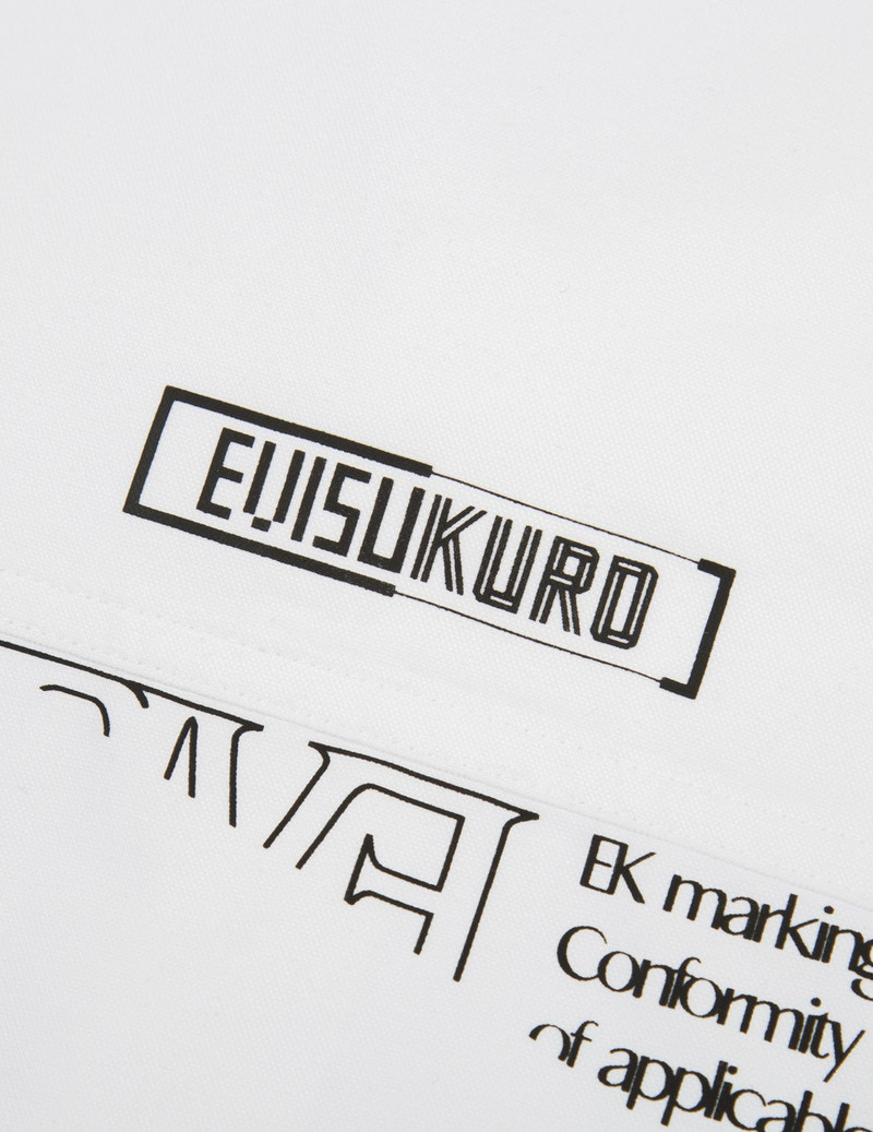 Multi Logo Print Mock 2-in-1 Shirt 12