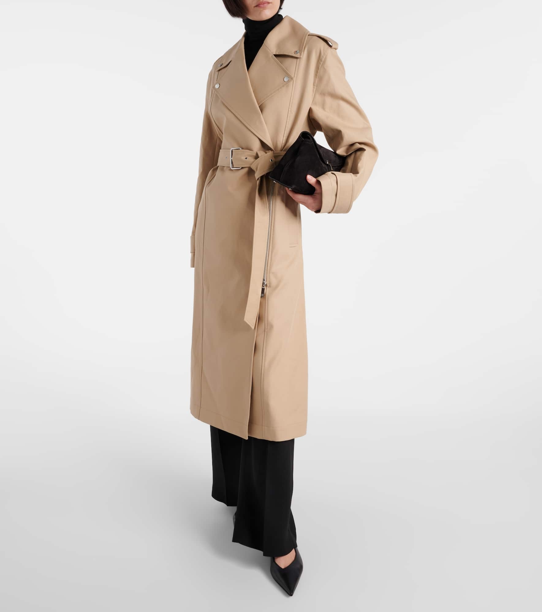 Cotton trench coat - 2
