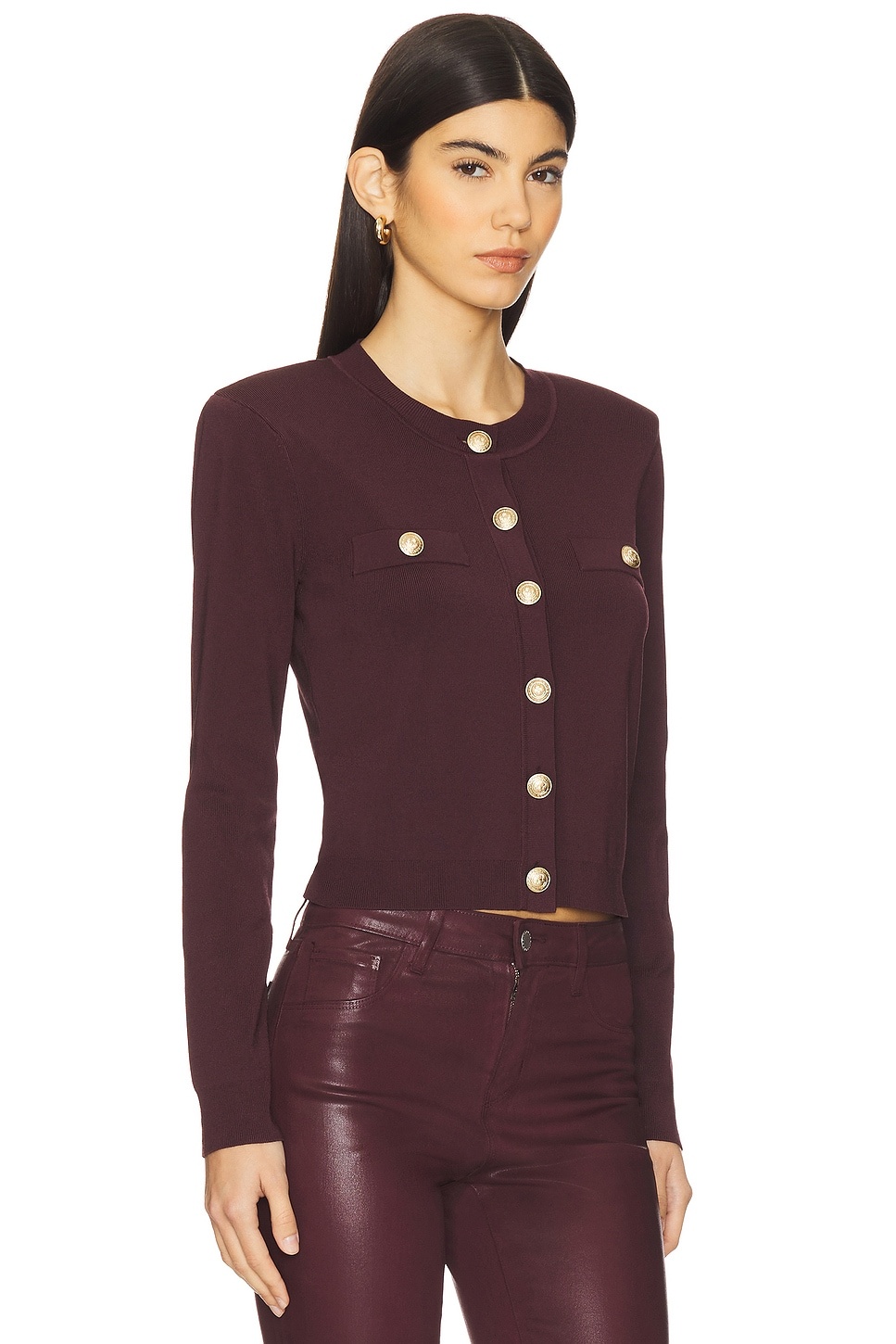 Toulouse Cropped Crew Neck Cardi - 2
