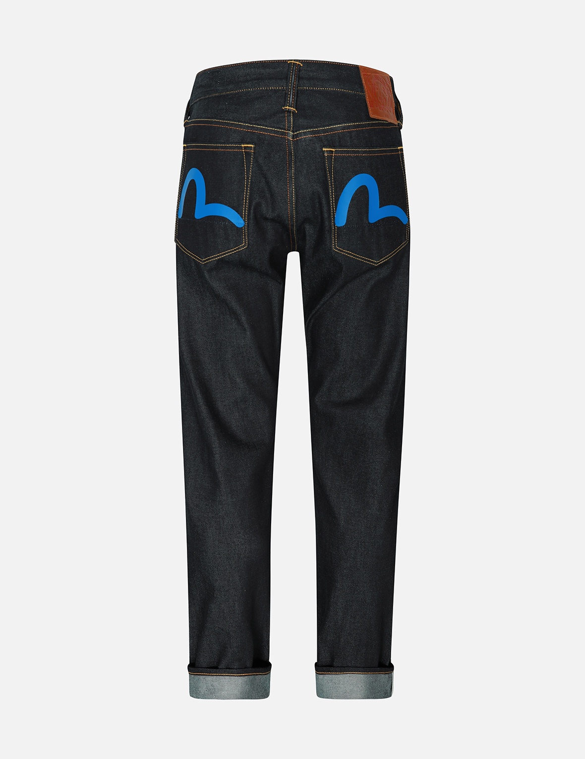 SEAGULL PRINT CARROT FIT DENIM JEANS #2017 - 2