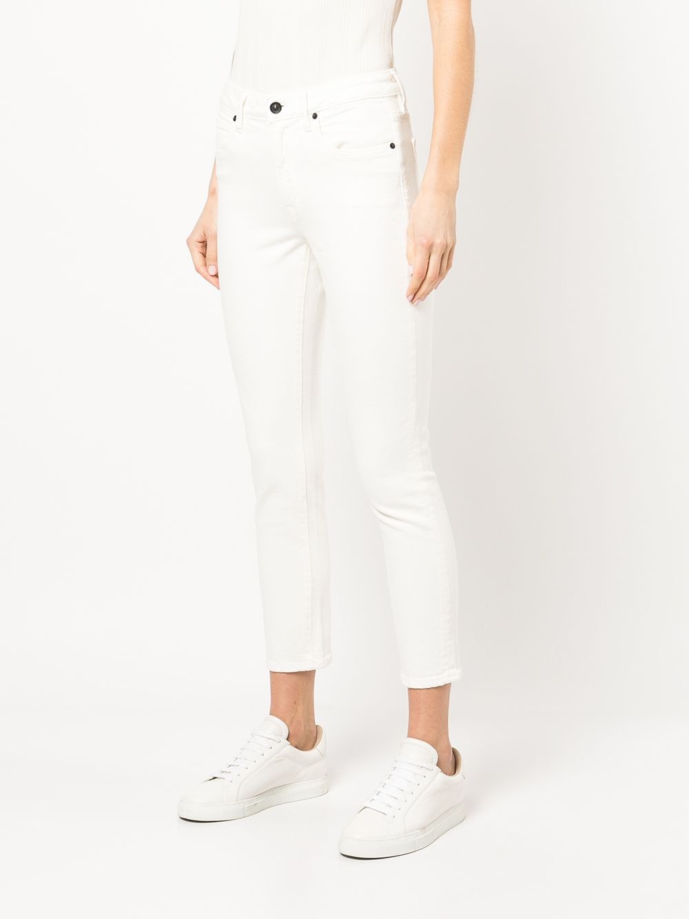 slim cropped jeans - 3