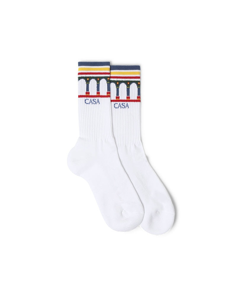 Colour Block Arches Socks 1