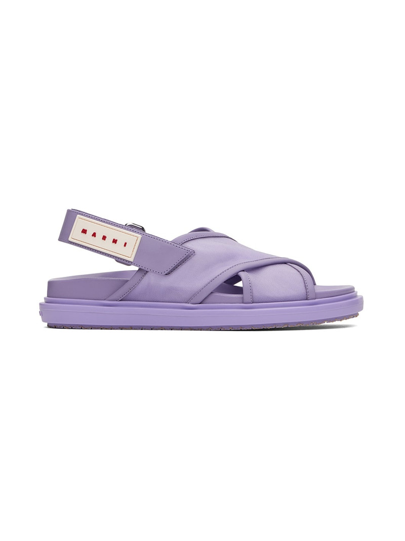 Purple Fussbett Sandals 1