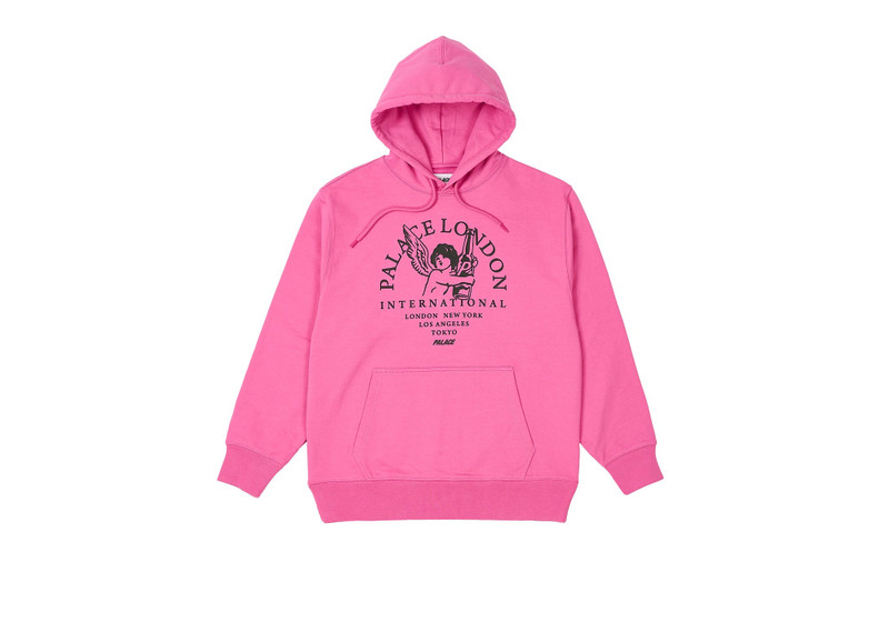 INTERNATIONAL HOOD SHOCK PINK - 1
