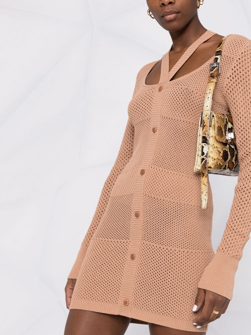 knitted midi dress - 5