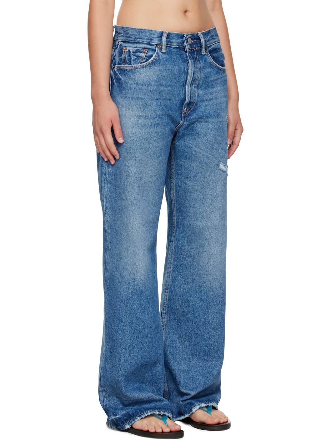 Blue Regular Fit 2021F Jeans - 2
