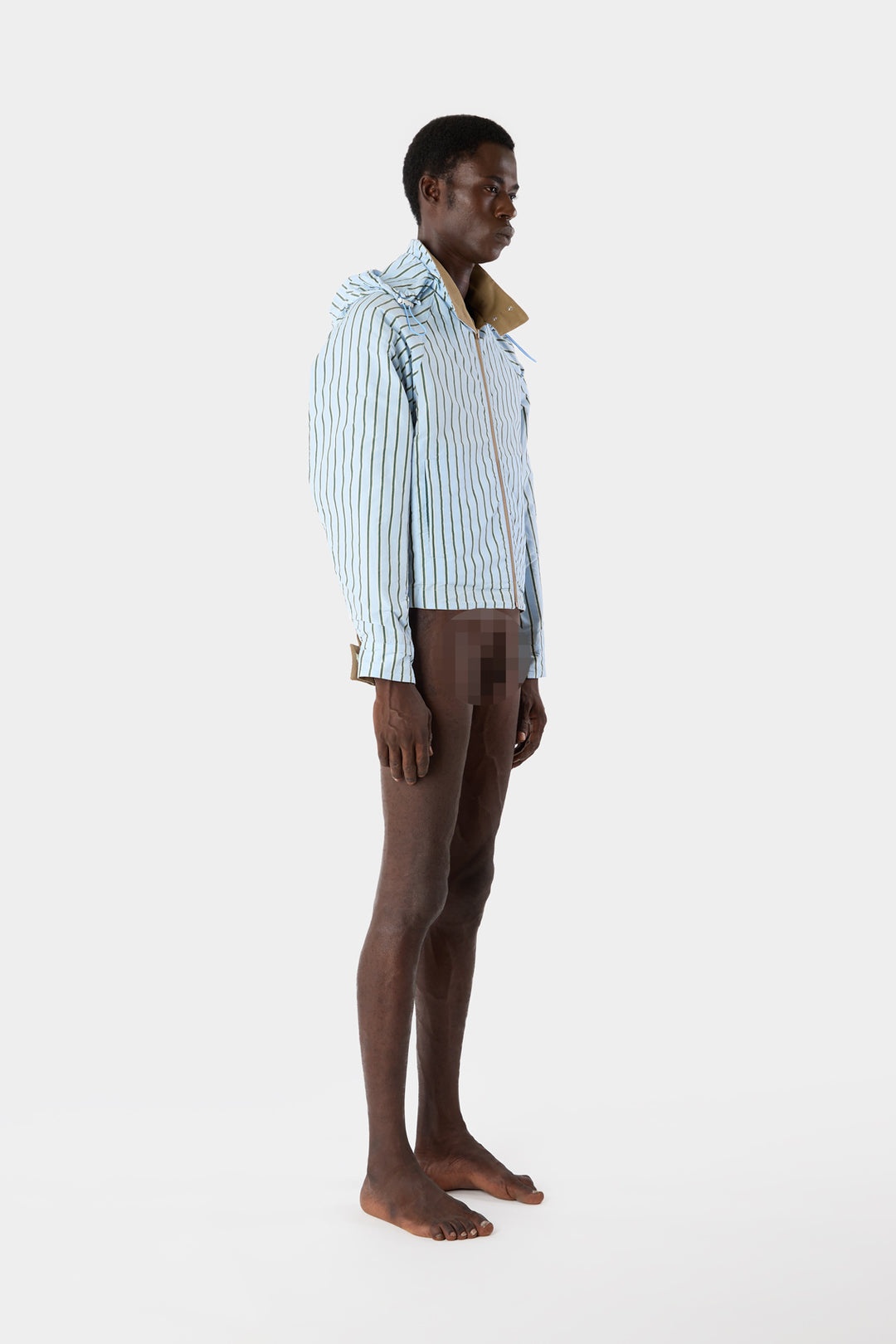REVERSIBLE AVIATOR JACKET / beige - 6