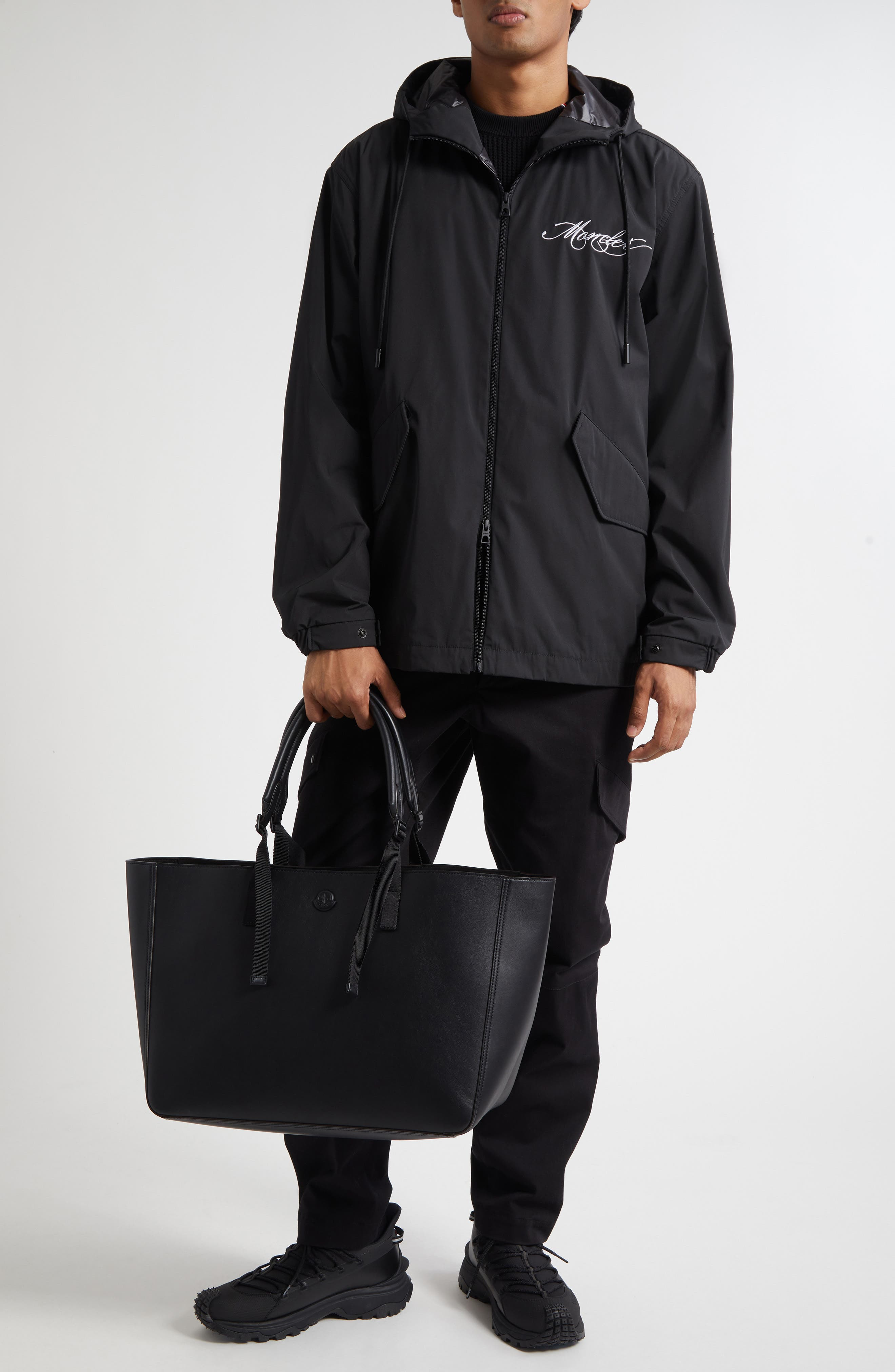 Moncler Iraclia Hooded Jacket in Black at Nordstrom - 2