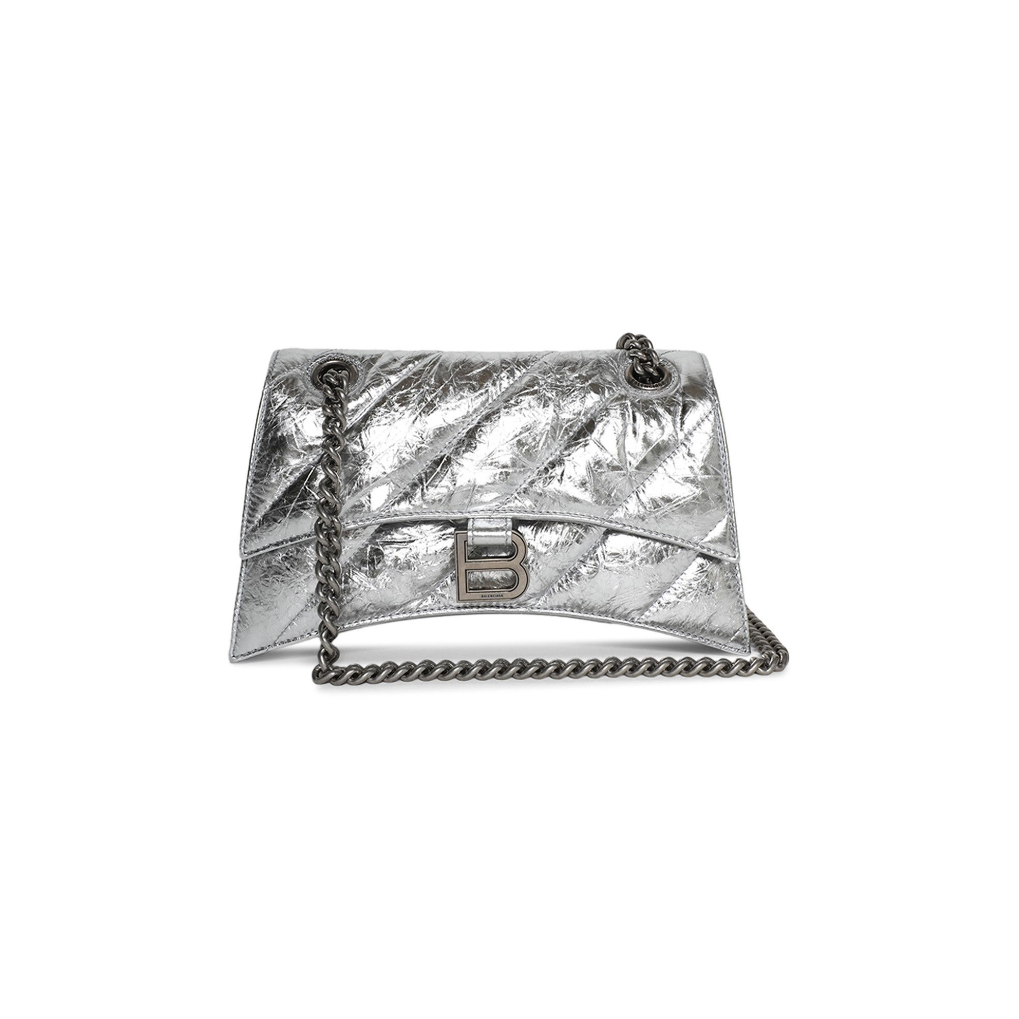 Balenciaga Crush Chain Bag 'Silver' - 1