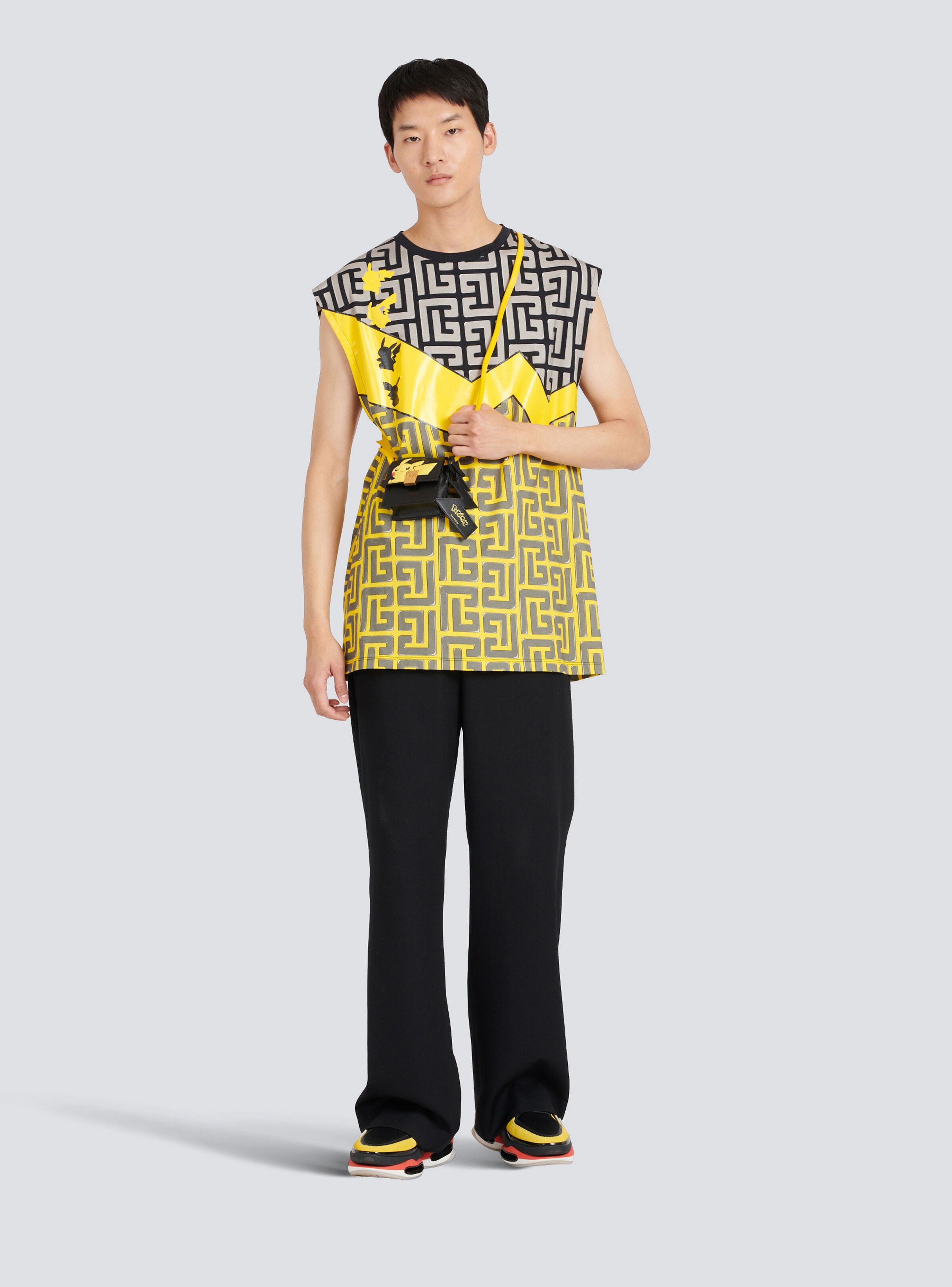 Unisex - Oversized Pokémon print cotton T-shirt - 2