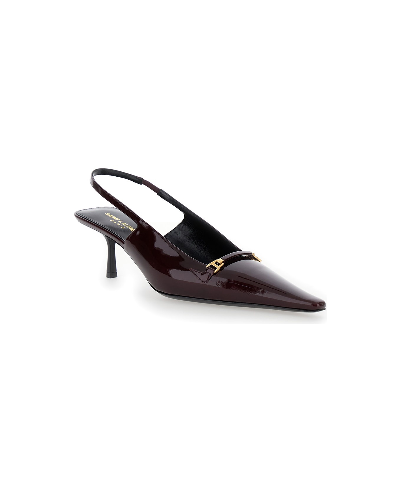 Carine Slinback Pumps In Patent Leather - 2