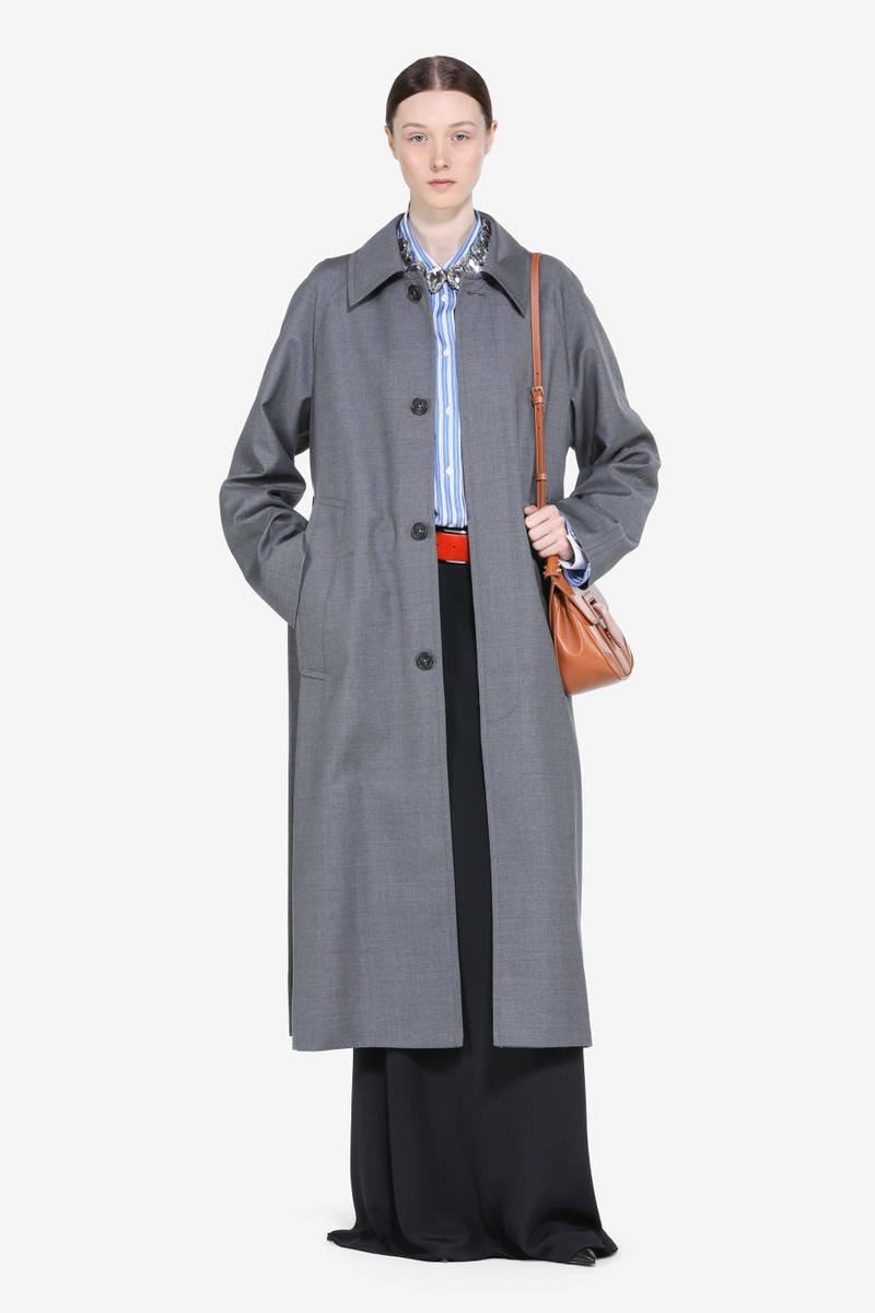 LONG SINGLE-BREASTED COAT 1