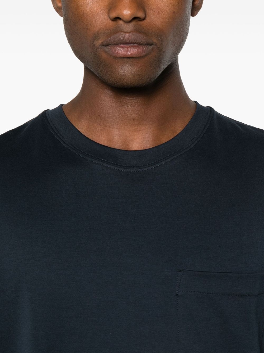 patch-pocket cotton T-shirt - 5