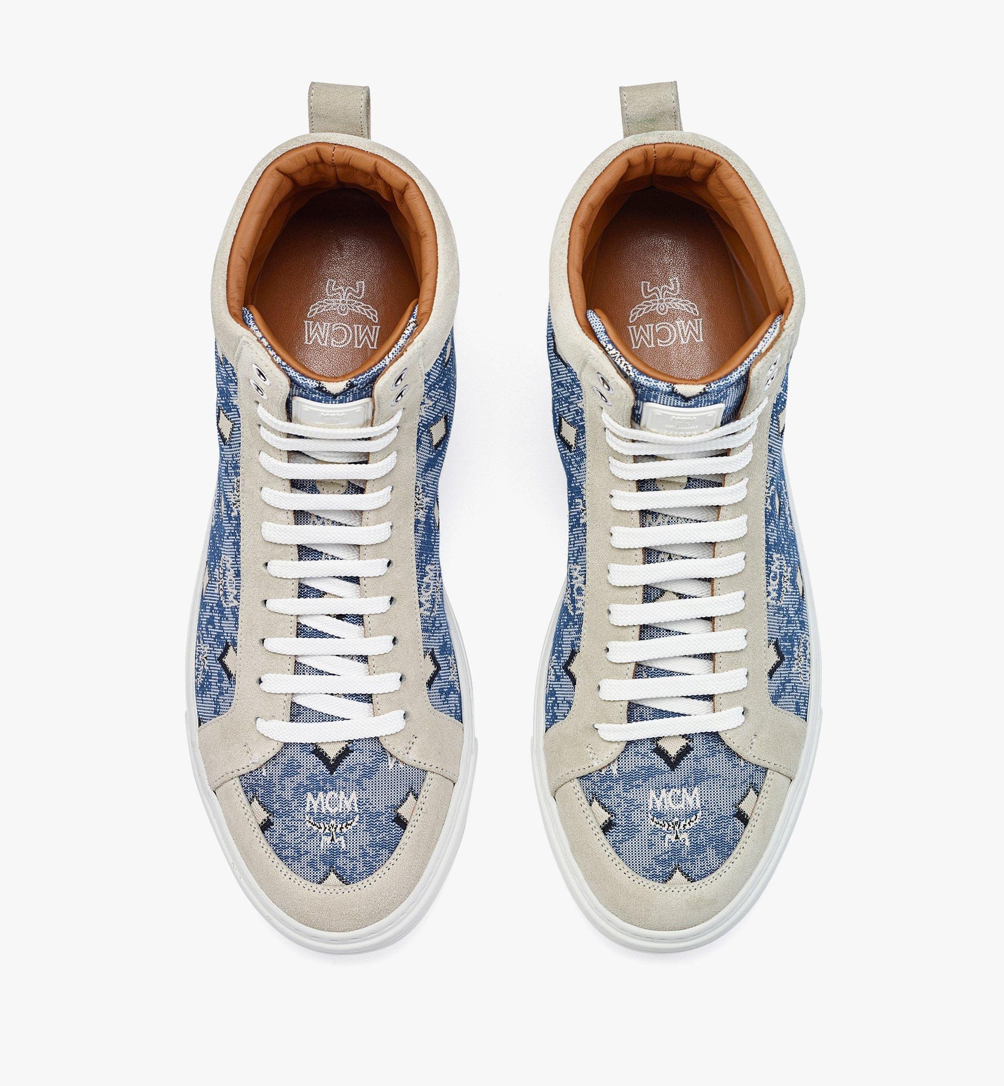 Men’s Terrain Hi Sneakers in Vintage Monogram Jacquard - 6