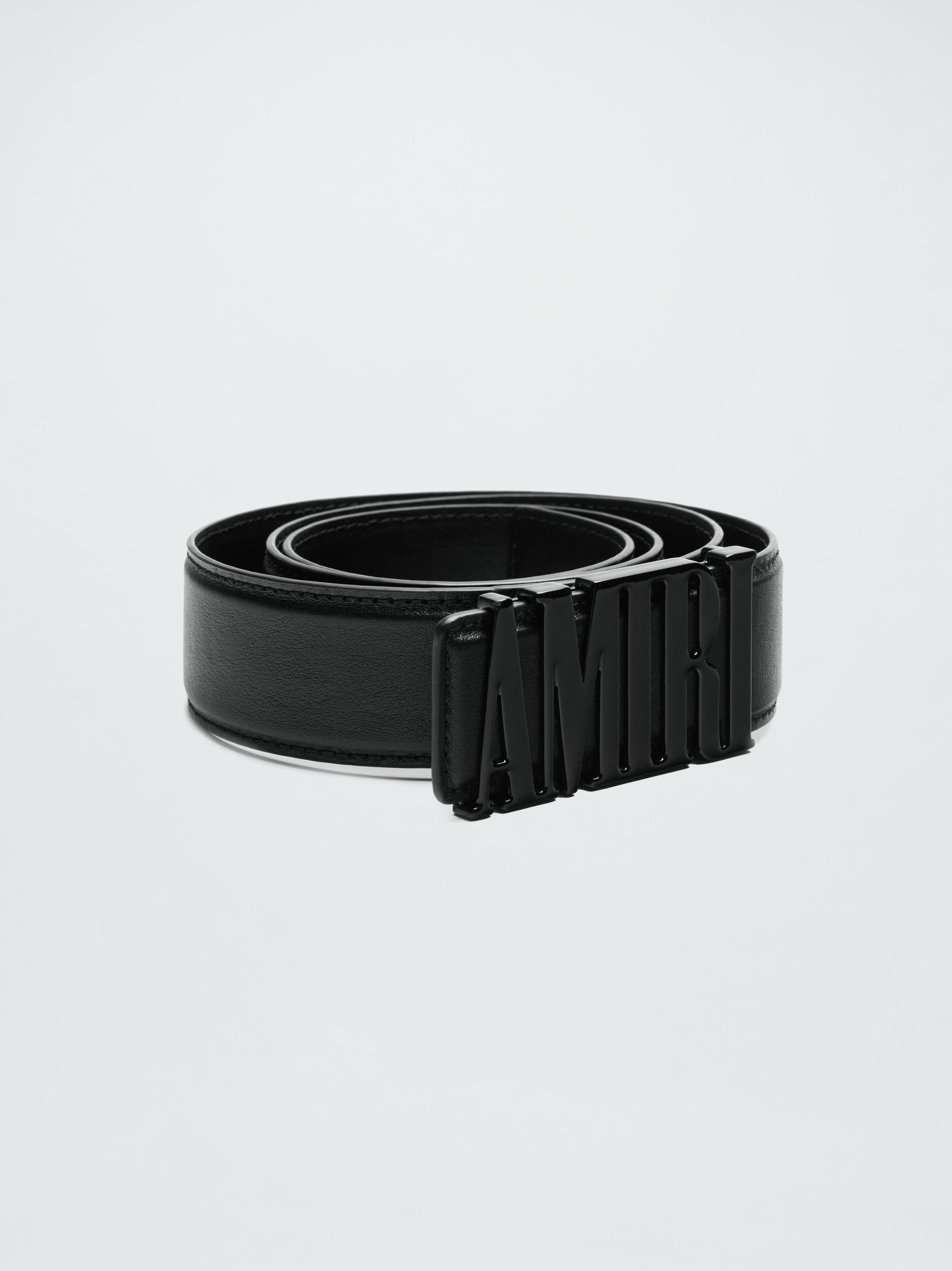 4CM AMIRI NAPPA LEATHER BELT - 2