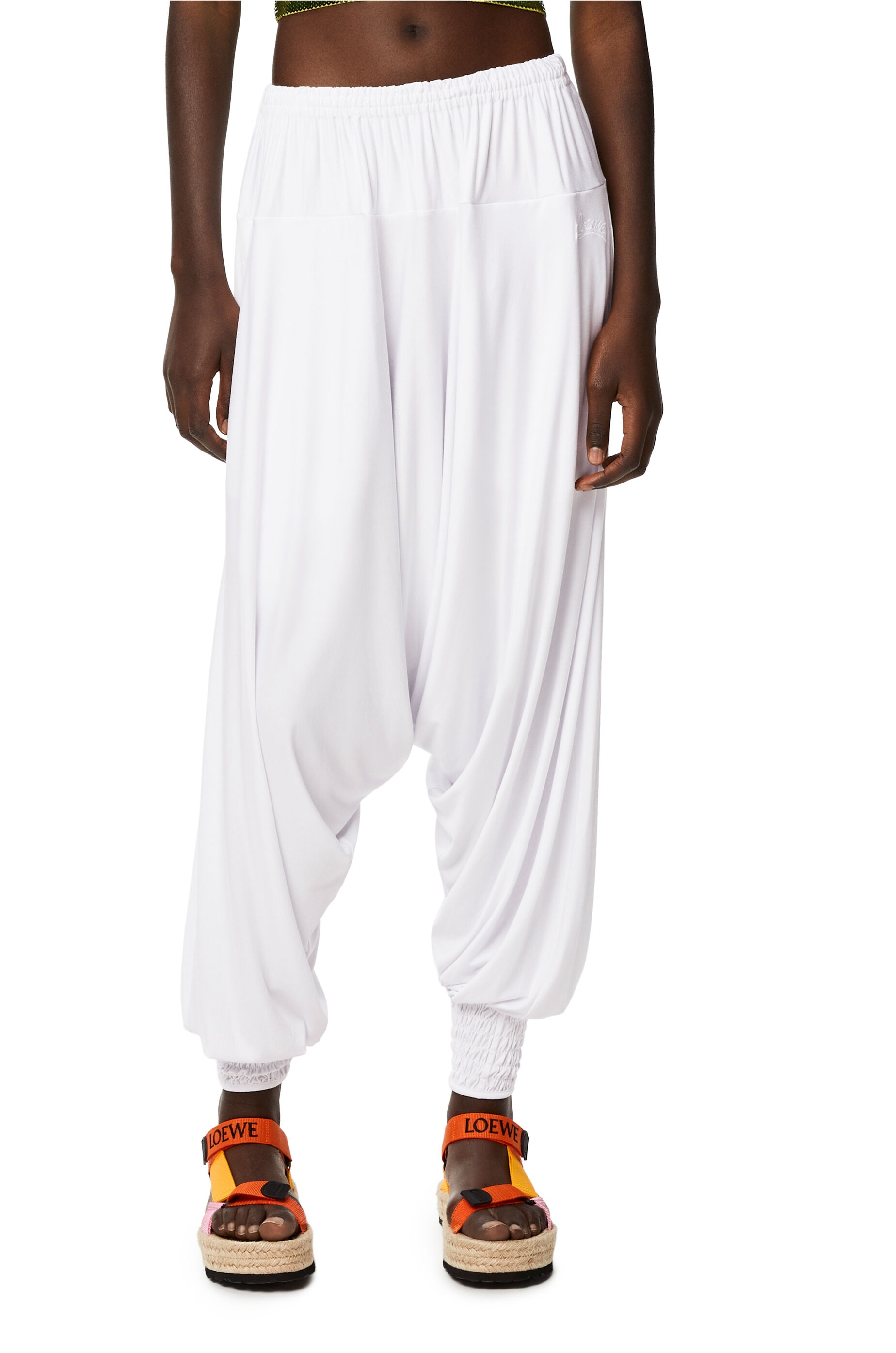 Balloon trousers in viscose - 3