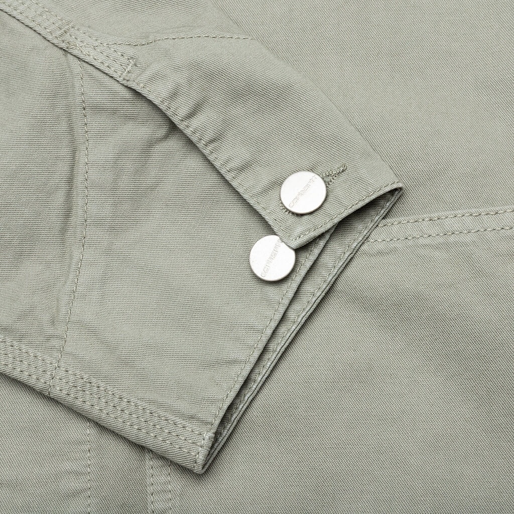 MICHIGAN COAT - YUCCA GARMENT DYED - 6