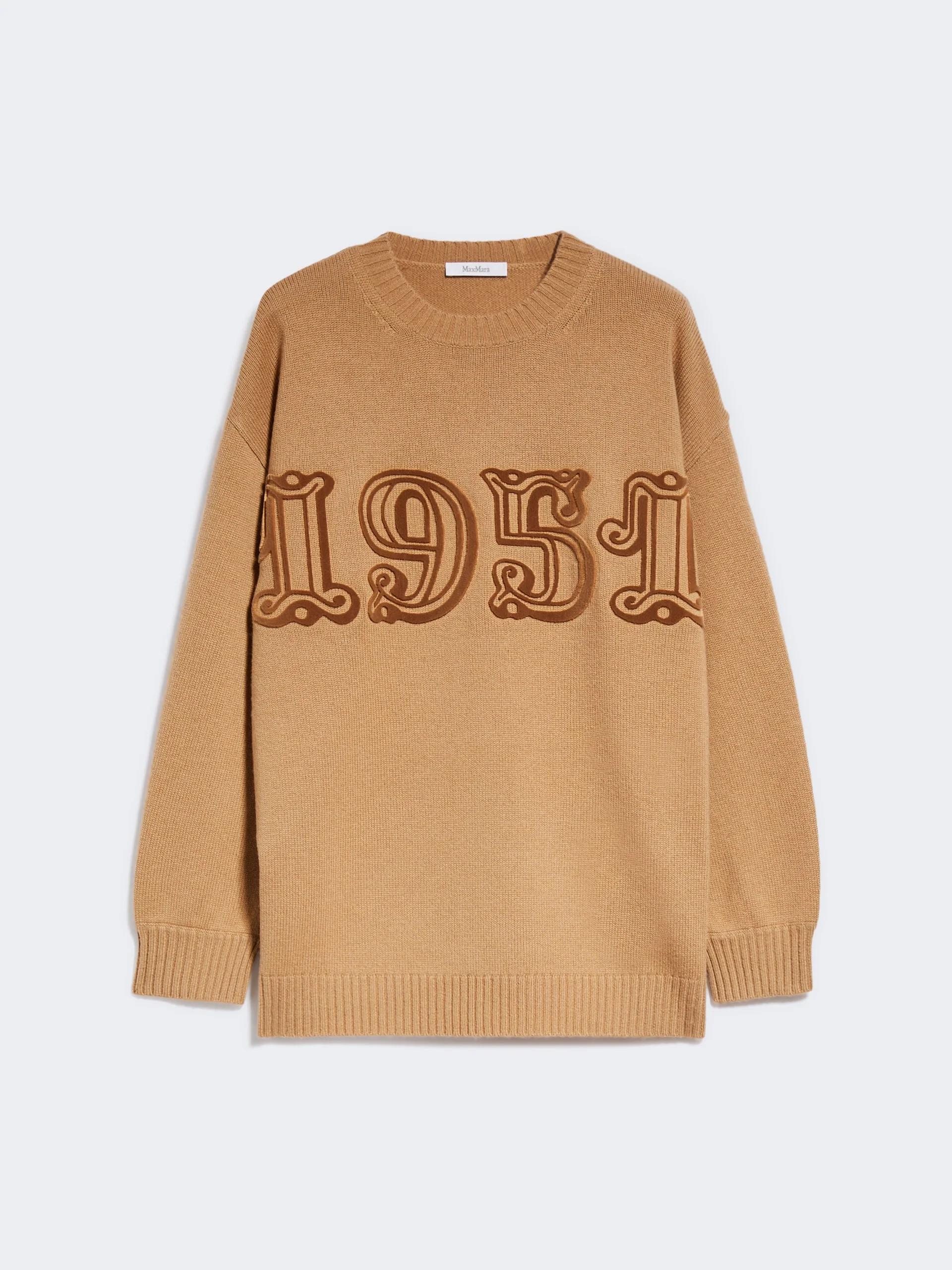 FIDO Wool and cashmere jumper - POWDER - 1