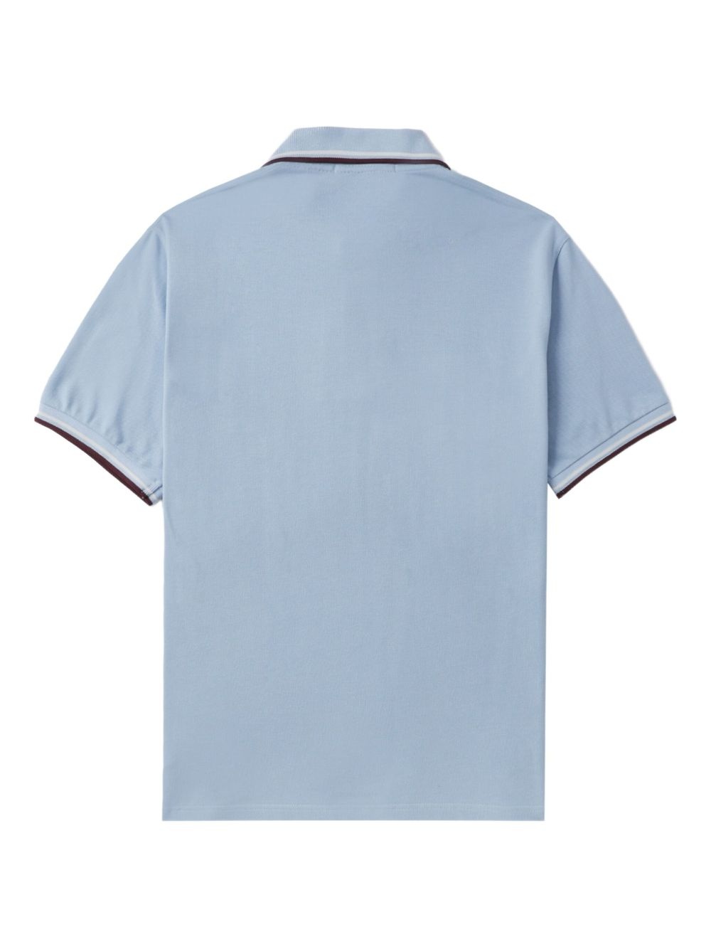 logo-embroidered polo shirt - 6