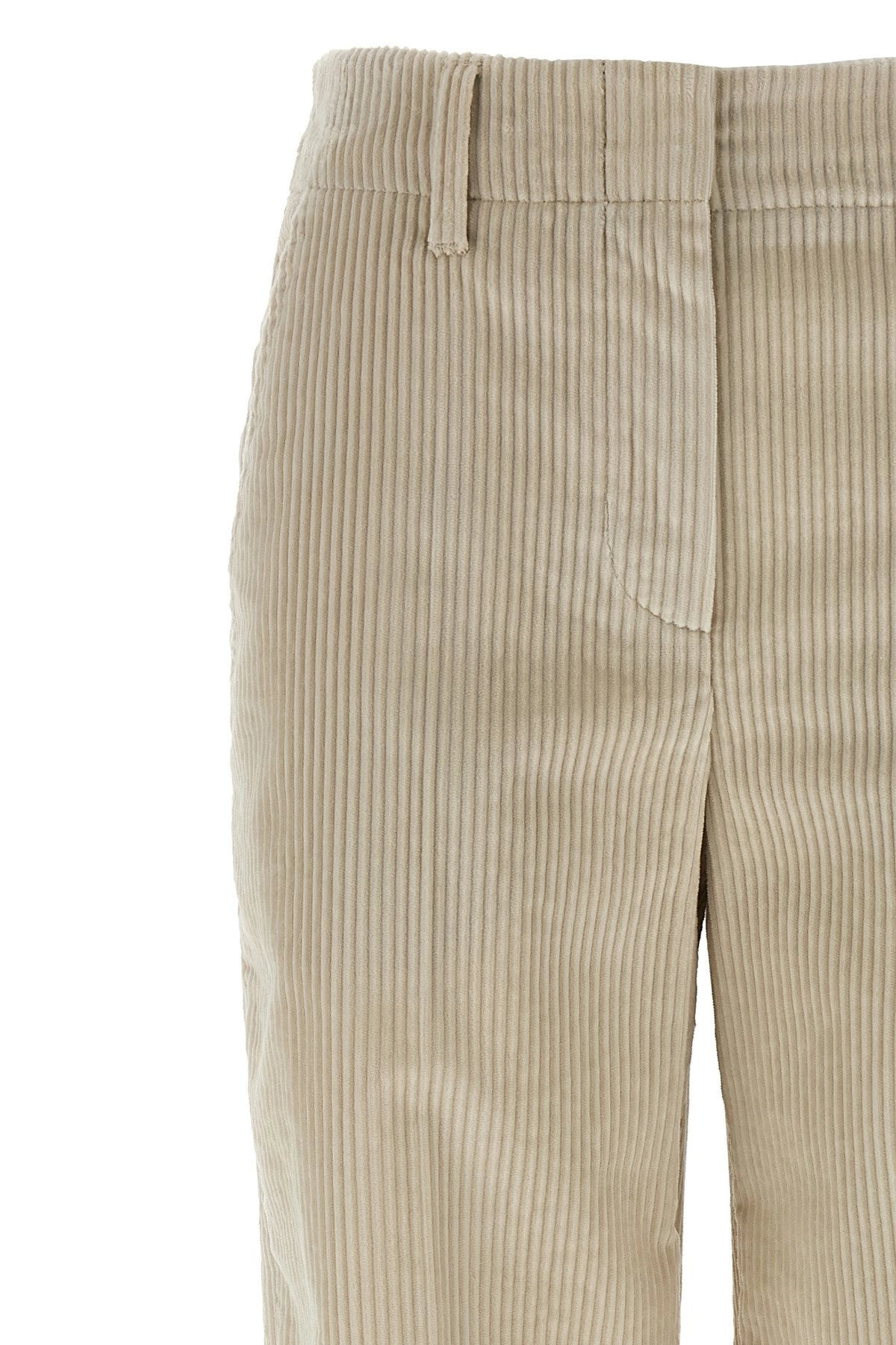 Brunello Cucinelli Women Monile Velvet Pants - 3