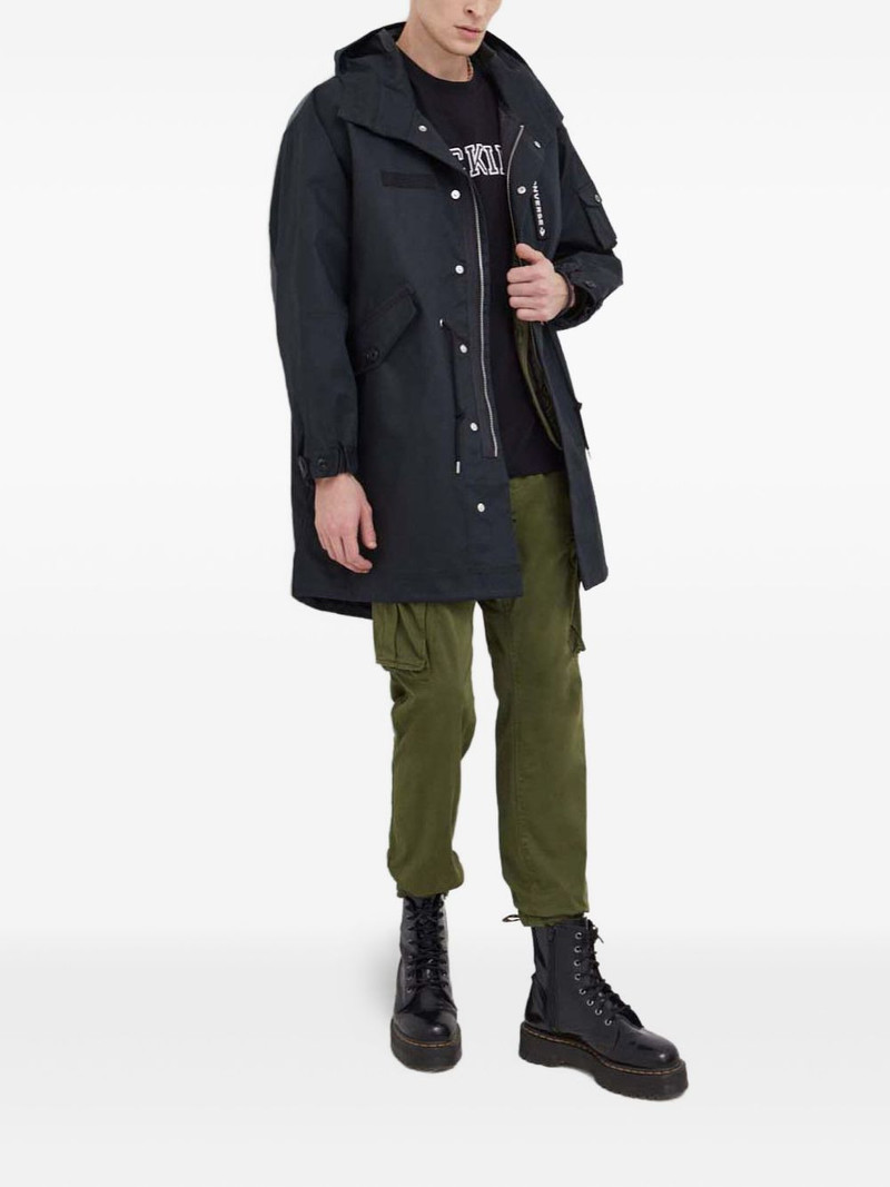 Converse double-layer zip hooded jacket outlook