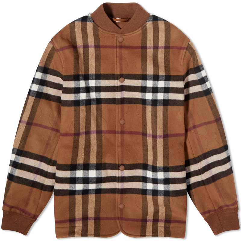 Burberry Belsize Check Bomber Jacket 1