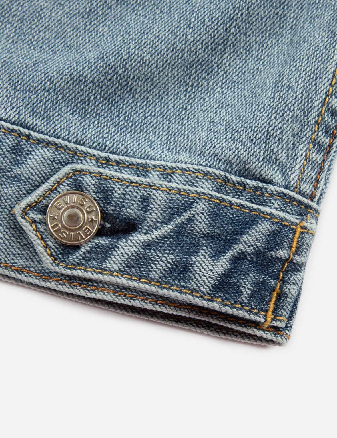 DARUMA APPLIQUÉ LOOSE FIT DENIM JACKET - 13