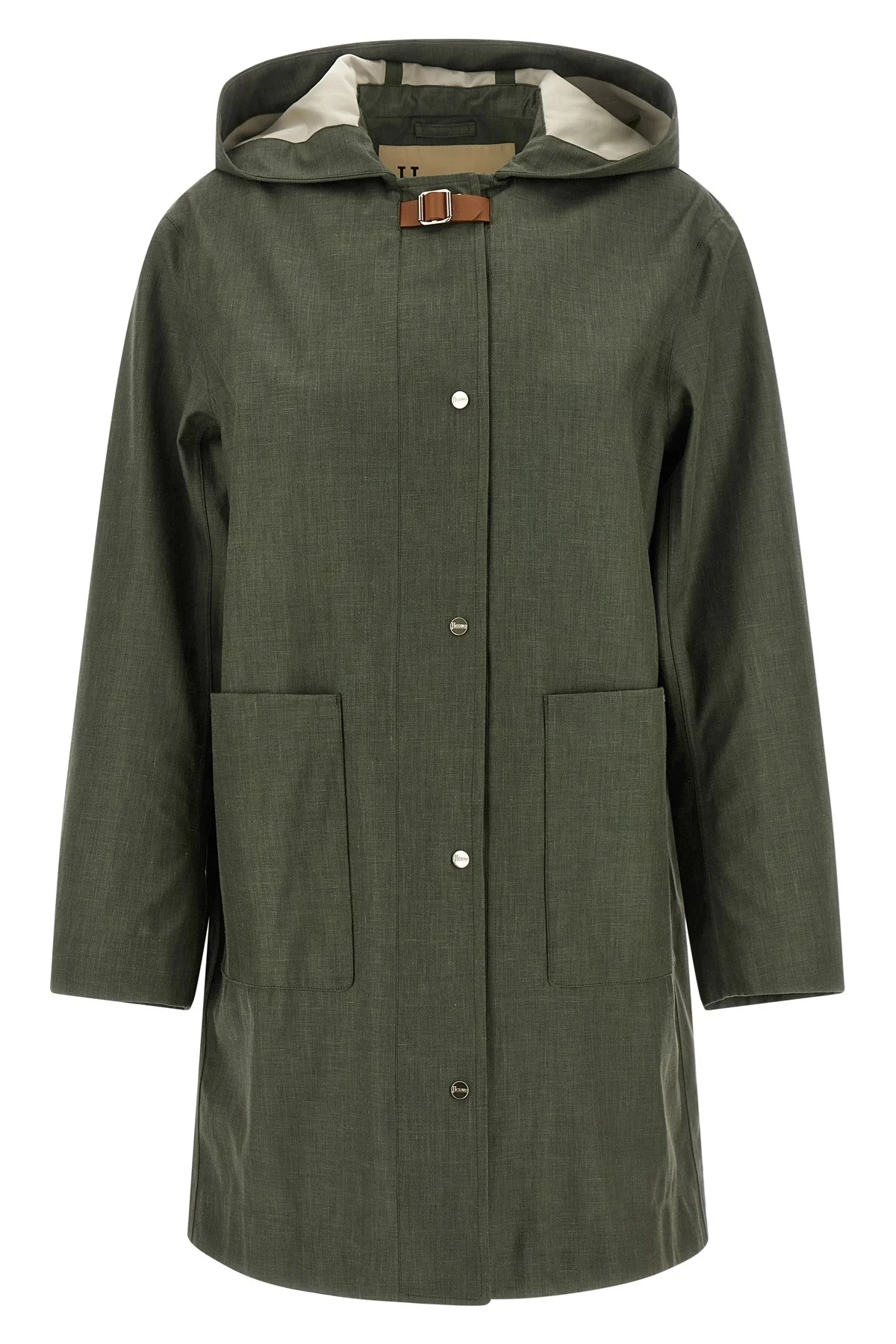 Linen raincoat - 1