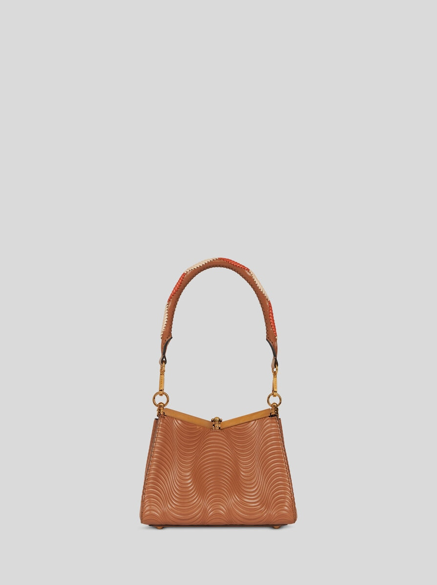 SMALL VELA BAG WITH WAVY MOTIF - 2