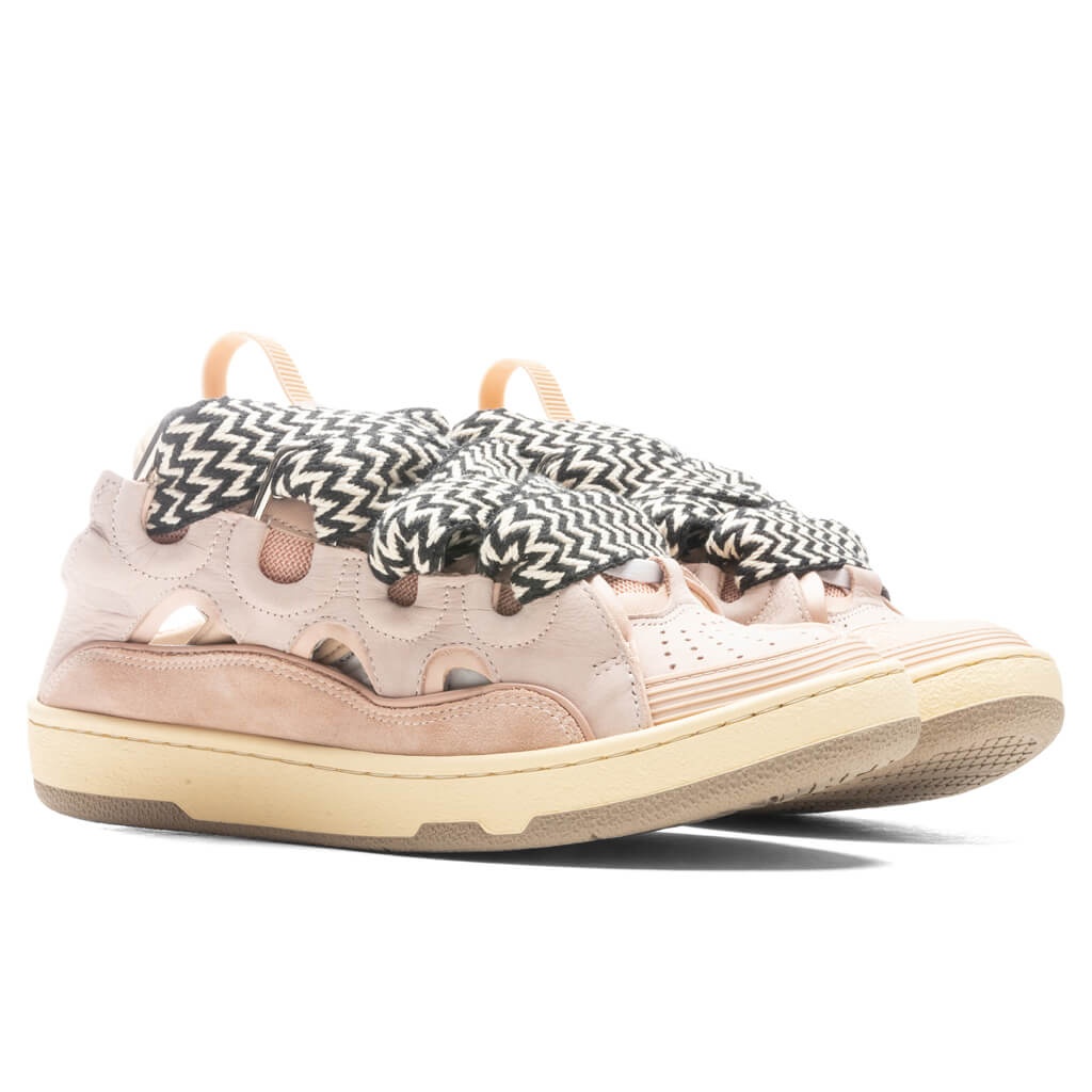 LANVIN CURB MULES - PALE PINK - 2