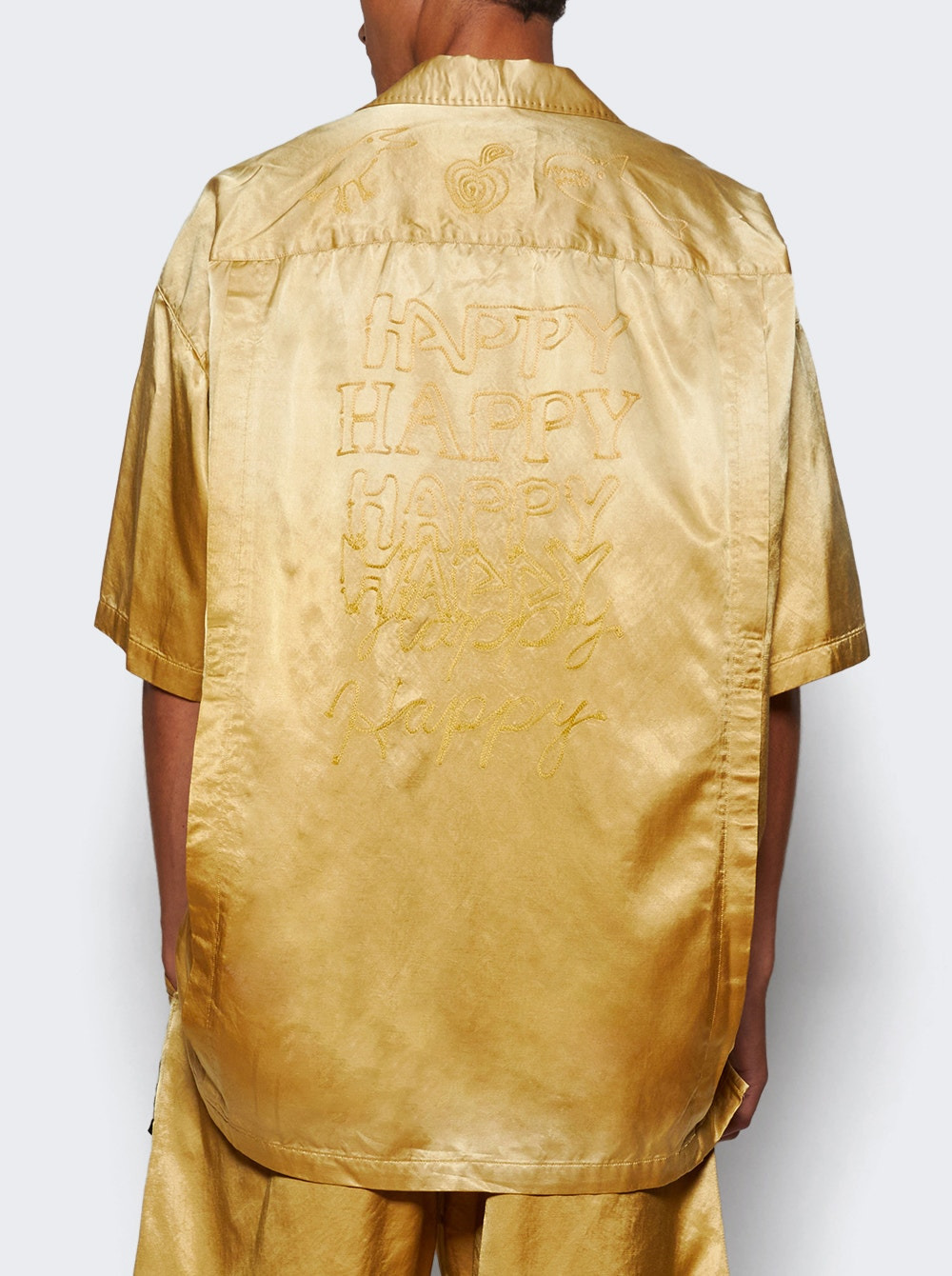 Bowling Short Sleeve Shirt Yellow - 4