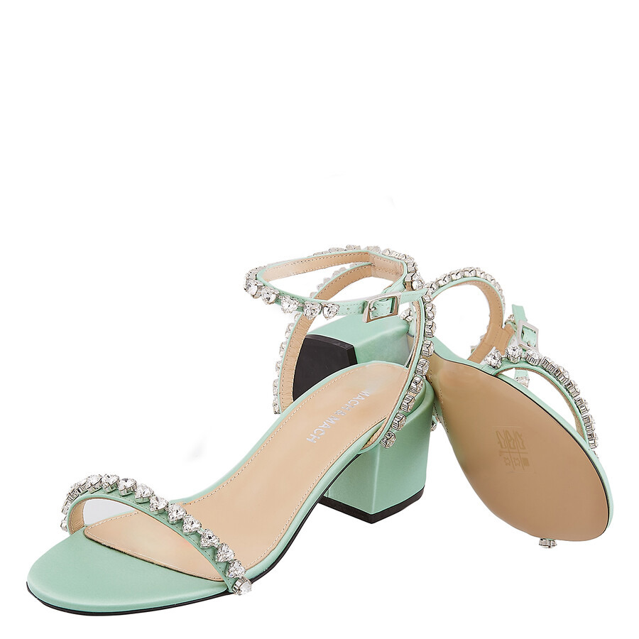 Mach & Mach Audrey Rhinestone-Embellished Sandals - 2
