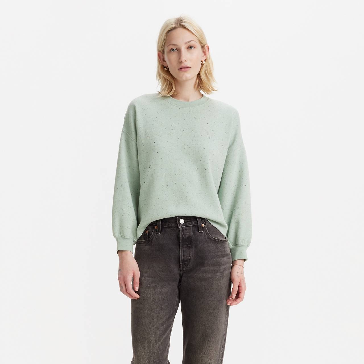 LEO RAW CUT SWEATSHIRT - 2