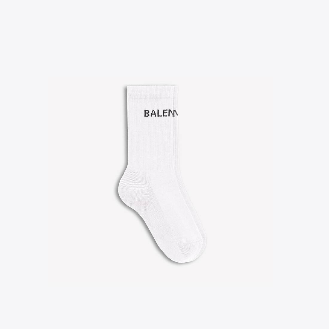 Women's Balenciaga Socks in White/black - 1