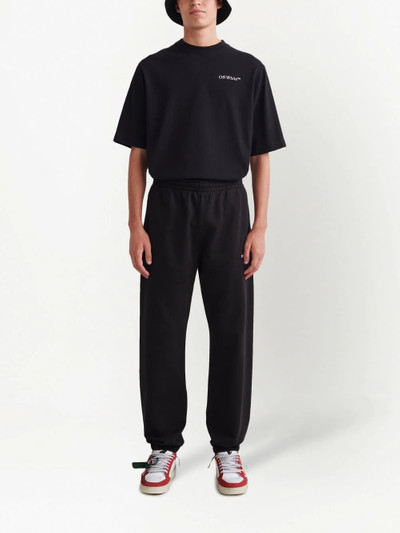 Off-White Arrows-print cotton joggers outlook