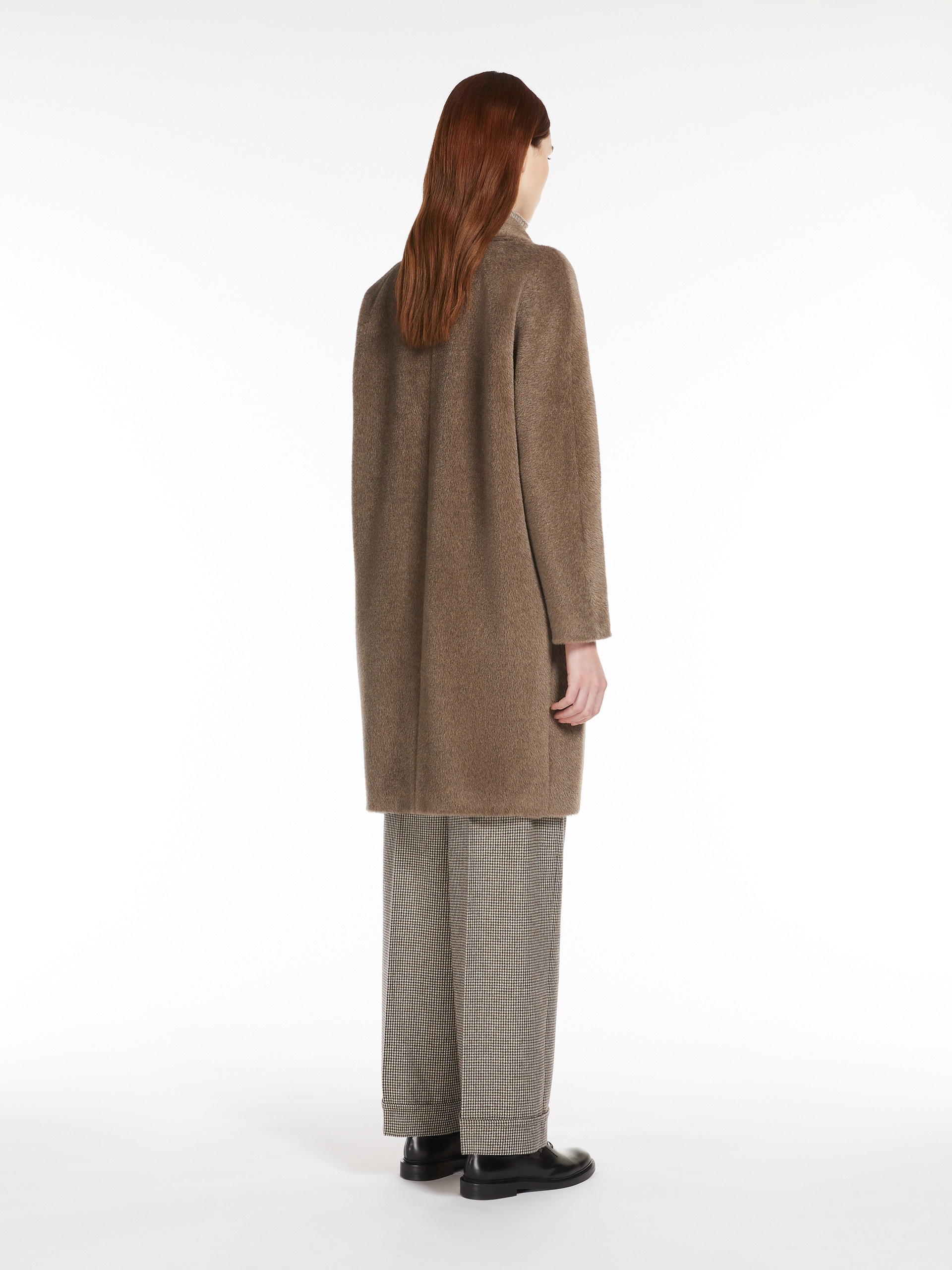 ROSETO Midi alpaca and wool coat - 4