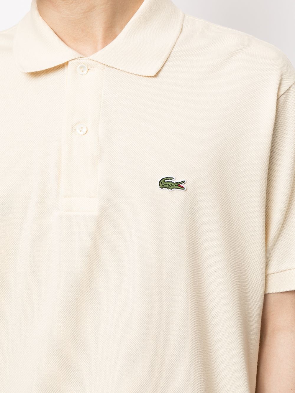 logo-embroidered polo shirt - 5