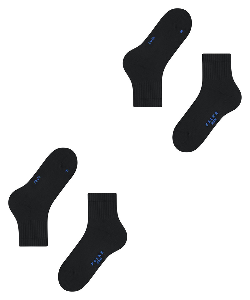 Run Rib 2-Pack Unisex Short socks 5