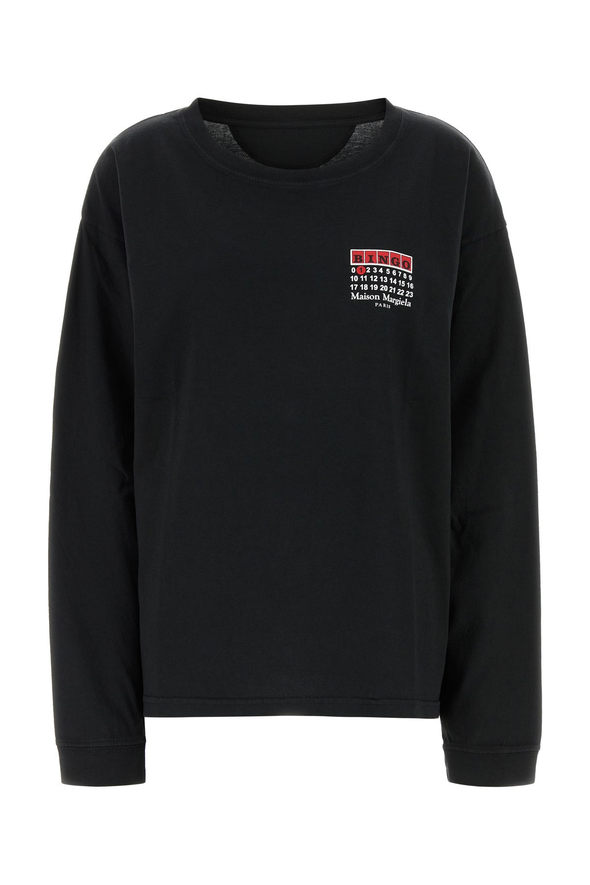 Slate cotton oversize t-shirt - 1