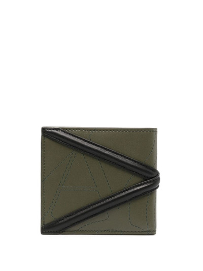 Alexander McQueen The Harness billfold leather wallet outlook