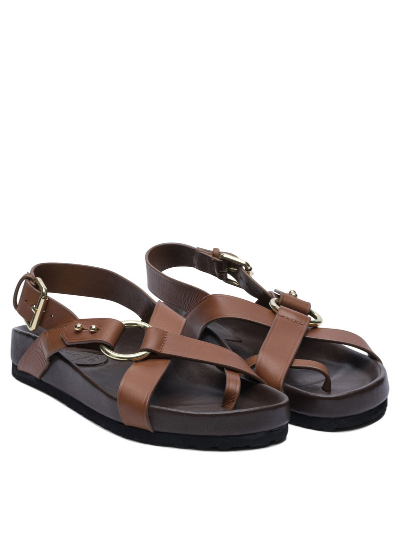 soeur Mexico Sandals Brown outlook