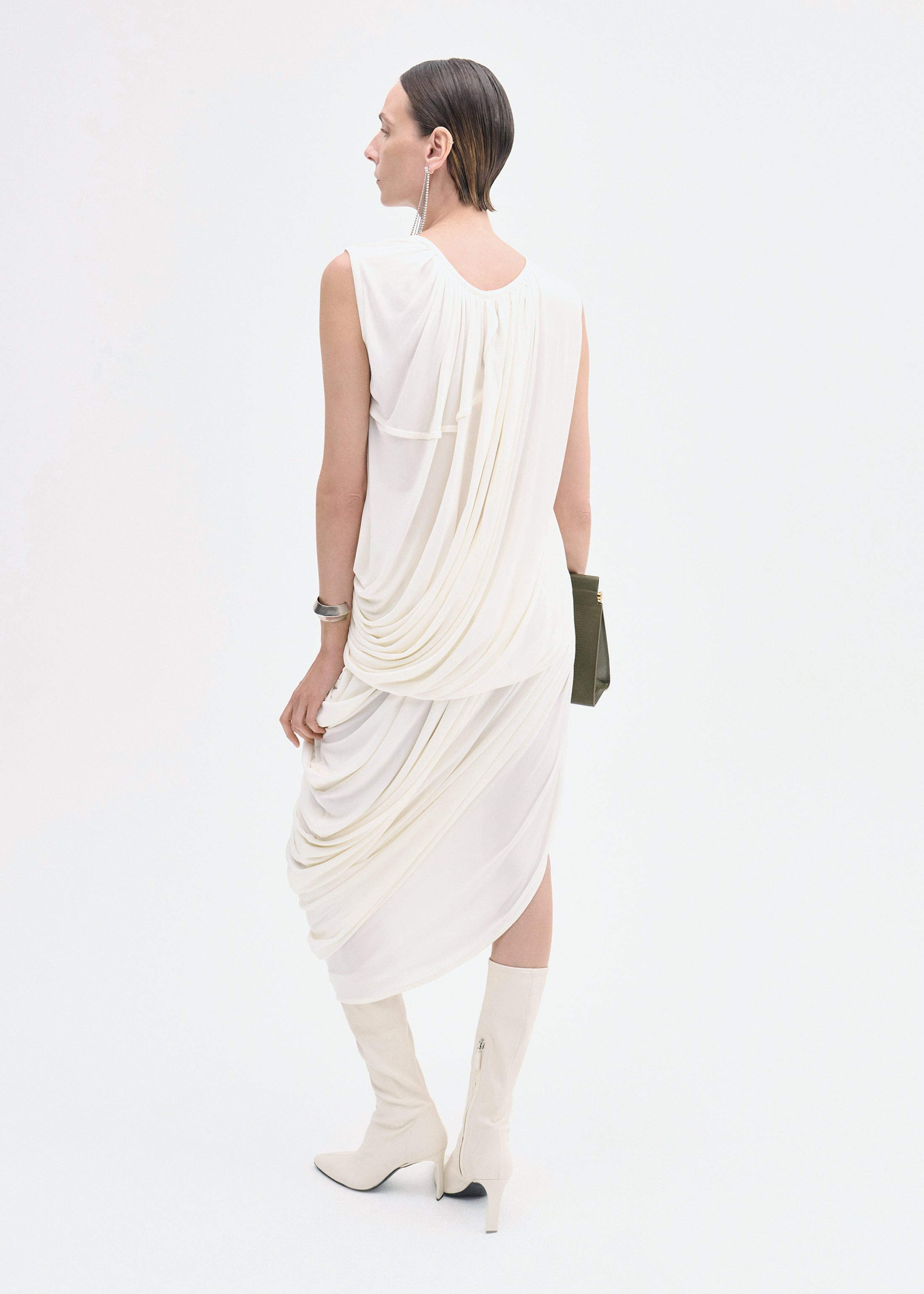 Draped Top in Viscose Jersey - 6