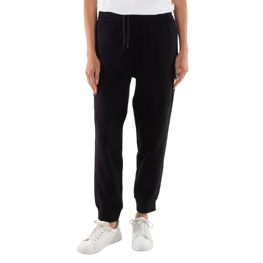 Burberry Stephan Check Trim Cotton Joggers - 3