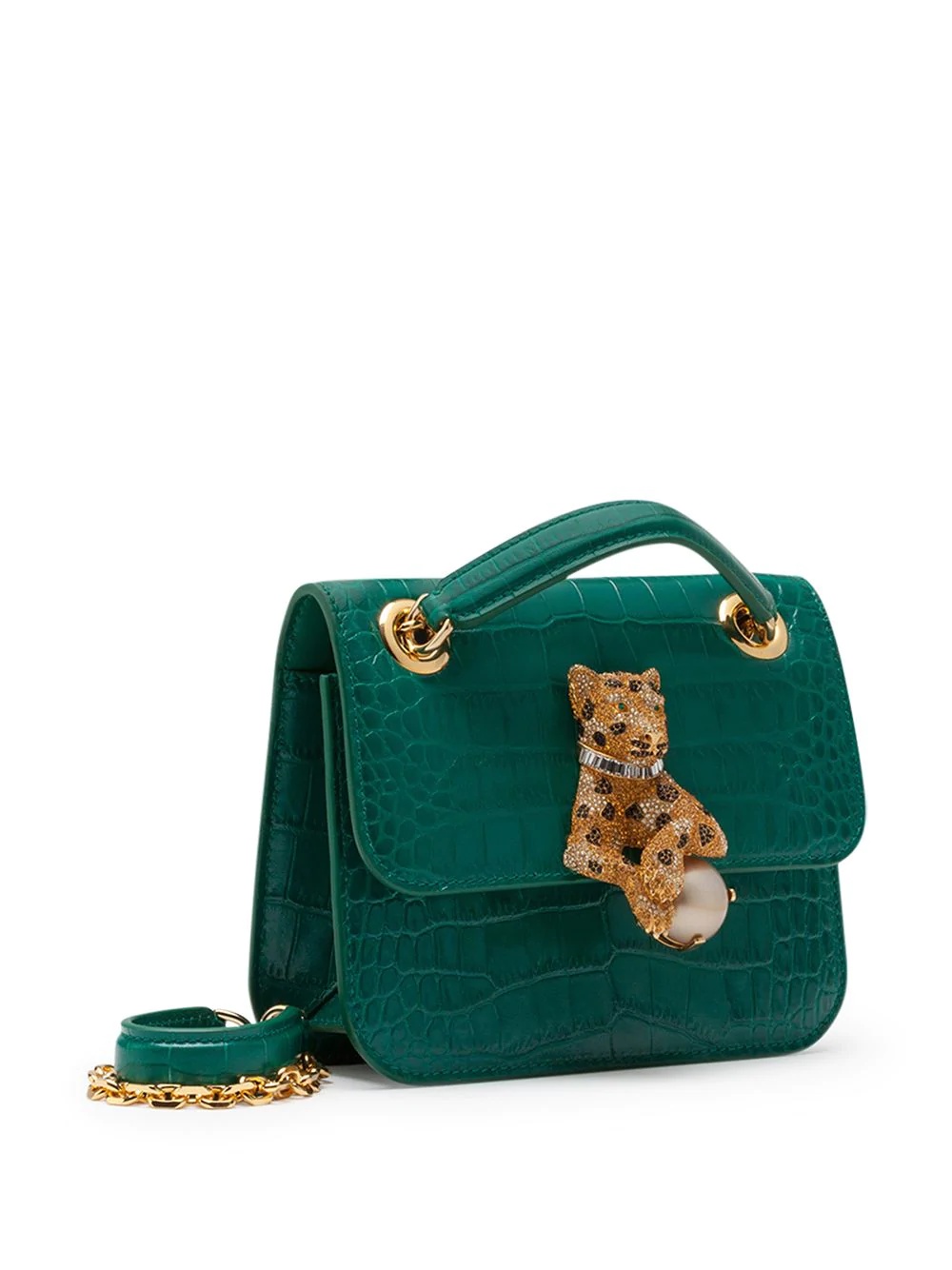 pearl tiger crossbody bag - 2