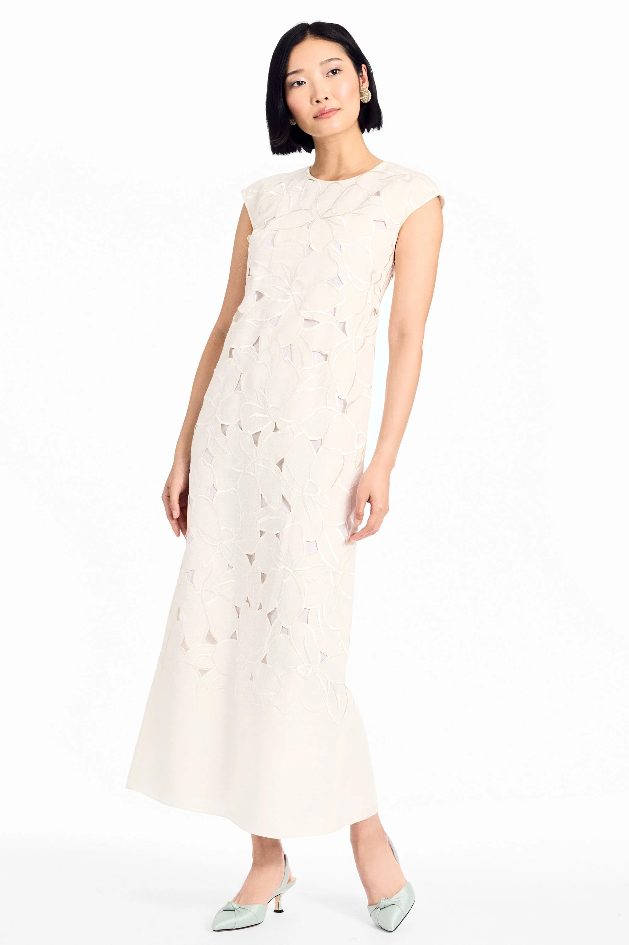 ANNE DRESS - ALABASTER - 1