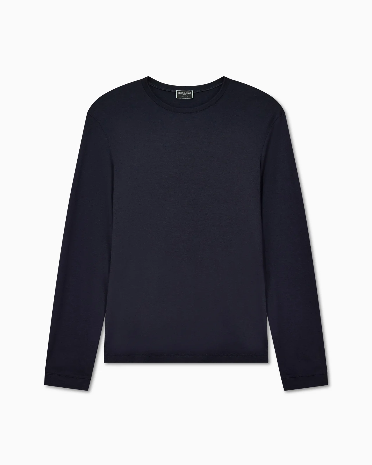 ICON CASHMERE INTERLOCK CREW-NECK 주니어 - 1